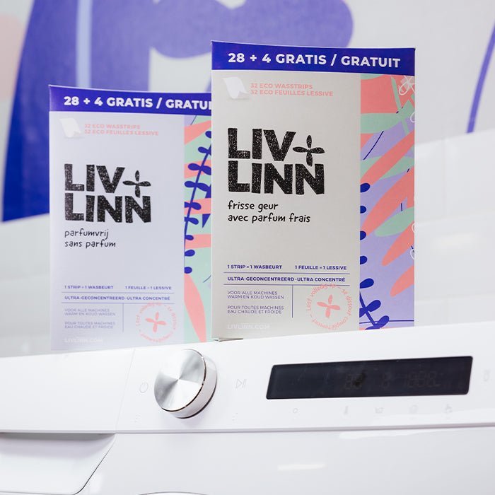 Frisse Geur wasstrips (32 wasbeurten) - LIV+LINNFrisse Geur wasstrips (32 wasbeurten)