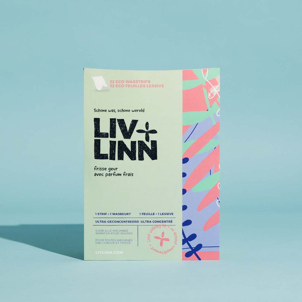 Frisse Geur wasstrips (32 wasbeurten) - LIV+LINNFrisse Geur wasstrips (32 wasbeurten)