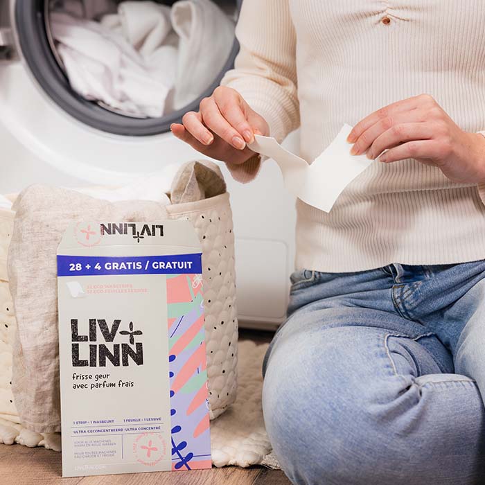 Frisse Geur wasstrips (32 wasbeurten) - LIV+LINNFrisse Geur wasstrips (32 wasbeurten)